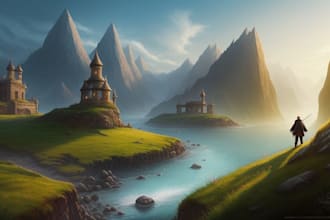 create concept art, fantasy landscapes, background scenes