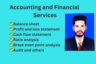 do profit and loss, balance sheet, financial statement and cash flow