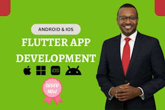 do flutter mobile app development android app ios app flutter app developer