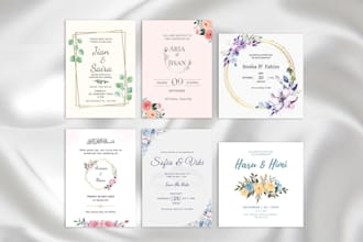 design wedding invitation cards and stationery