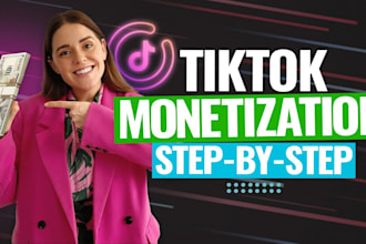 create a monetization USA or UK tiktok account with logo and tips