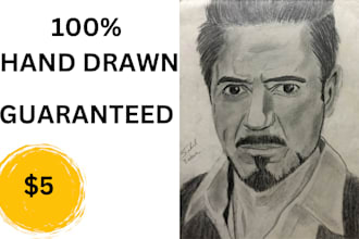 create stunning graphite pencil sketch portraits