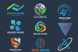 make unique and corporate business logo design