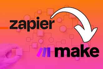 transfer your zaps from zapier to make dot com