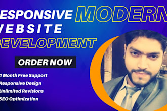 provide website development services with database creation