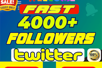 do twitter and x promotion for followers