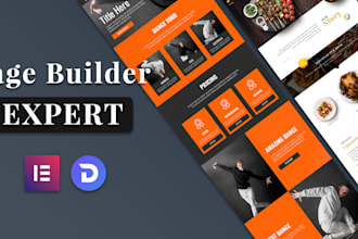 design a wordpress website with wp bakery, elementor pro