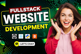 build or rebuild website development as full stack web developer, website design