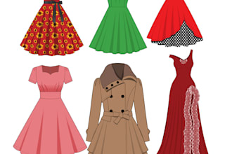 make women fashion design sketches or fashion illustrations