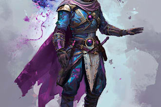 draw your oc, world of warcraft or dnd fantasy character