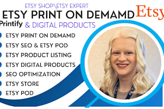 setup etsy print on demand etsy seo for etsy shop,etsy and etsy pod