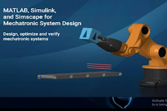 mechatronics, mechanical, thermodynamics, simulink, robotics, matlab and creo