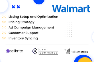 optimize your walmart store listing, SEO, product description, and PPC