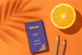 design unique and elegant business card
