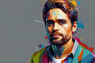 make awesome wpap pop art portrait
