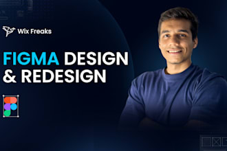 do custom figma designs for your website with custom UI UX