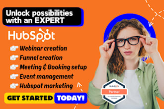 build hubspot webinar hubspot funnel hubspot meeting setup booking hubspot crm