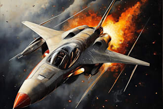draw a concept car or spaceship illustration
