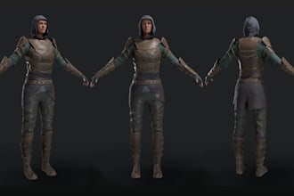 do 3d game character rigging and animation for unity, unreal engine, roblox game