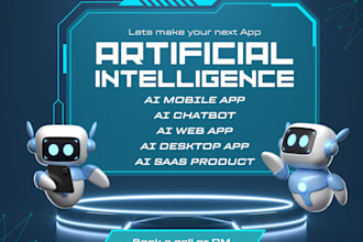 develop ai chatgpt mobile app or website ai saas app ai chatbot ai software