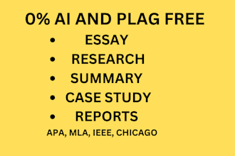 handle urgent research projects, case study, reports, and summaries in apa, mla