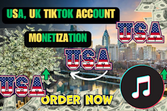 create usa instagram account, usa tiktok account, usa facebook account for you