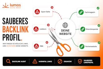 audit your backlink profile and identify harmful links