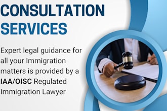 give expert advice on your UK immigration or visas matter