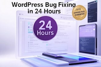 fix any wordpress bug, error, or problem quickly and professionally
