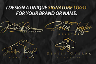design a luxury logo for realtor