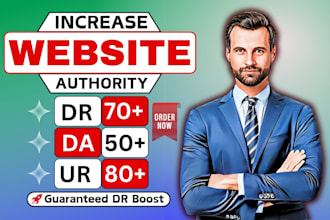 increase domain rating DR, ahrefs ur, domain authority moz da, majestic tf