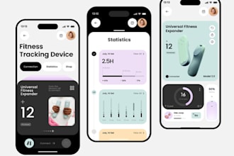 develop and design your fitness gym app