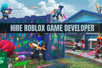 make a complete roblox game, roblox simulator game, roblox game development