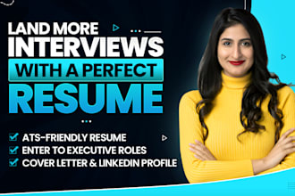 write resume for cyber security, tech, soc analyst, data science, IT manager cv