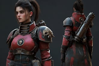 design your favorite warhammer 40k character