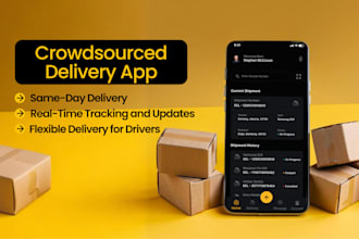 evelop a custom crowdsourced delivery app like roadie for your business