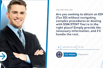 get your irs ein number for non US citizens USA llc federal bank mercury