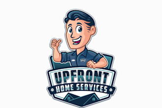 make surprising pictorial home services logo