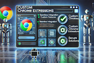 develop a custom google chrome plugin or extension