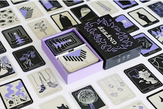 do custom card game art illustration tarot card zodiac cards playing cards