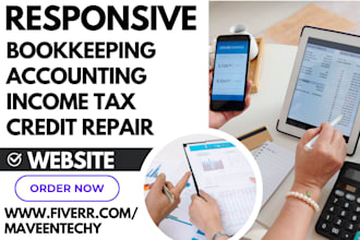 build bookkeeping website finance cpa tax finance income tax accounting website
