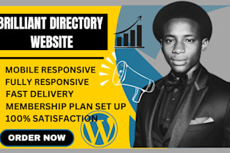 build your brilliant directory directory website and business directory