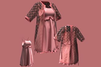 create 3d clothing design virtual clothing clo 3d sansar 3d cloth fashion design