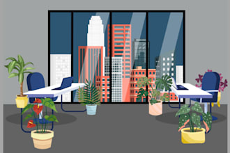 draw a colorful digital illustration