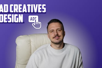 design premium ad creatives for facebook and instagram