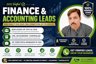 do finance leads, accounting leads, accounting lead generation, CPA list