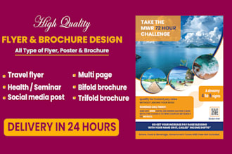 medical, dental, health, property, pamphlet bi fold tri fold, om, smart brochure