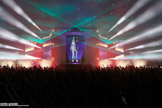3d render of a stage, show, festival, conference