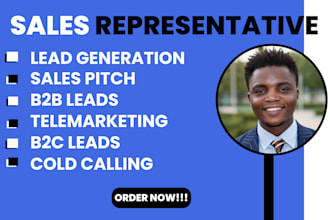 commission based sales representative sales closer sales agent linkedin outreach