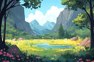 environment concept art landscape design